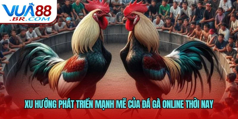Xu hướng phát triển mạnh mẽ của đá gà online thời nay